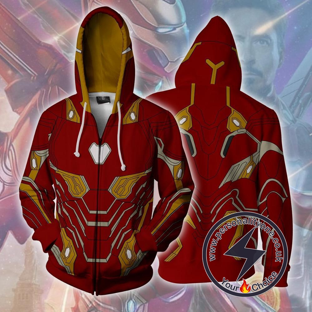 Avengers Hoodie - Iron Man Mark 50 Jacket